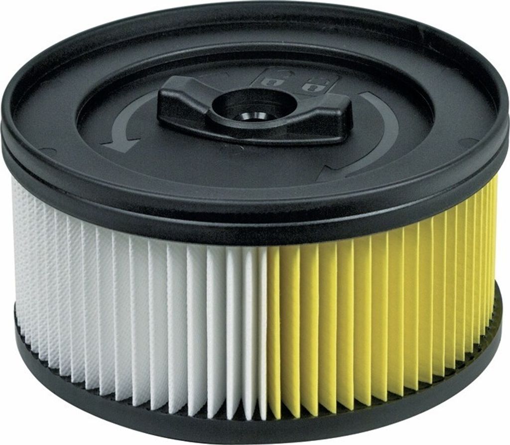 Europart 10031275 Zentralfilter Filterzylinder Flachfaltenfilter Hepafilter Lamellenfilter Lamellenfilterkassette Mehrzweckstaubsauger Mehrzwecksau...