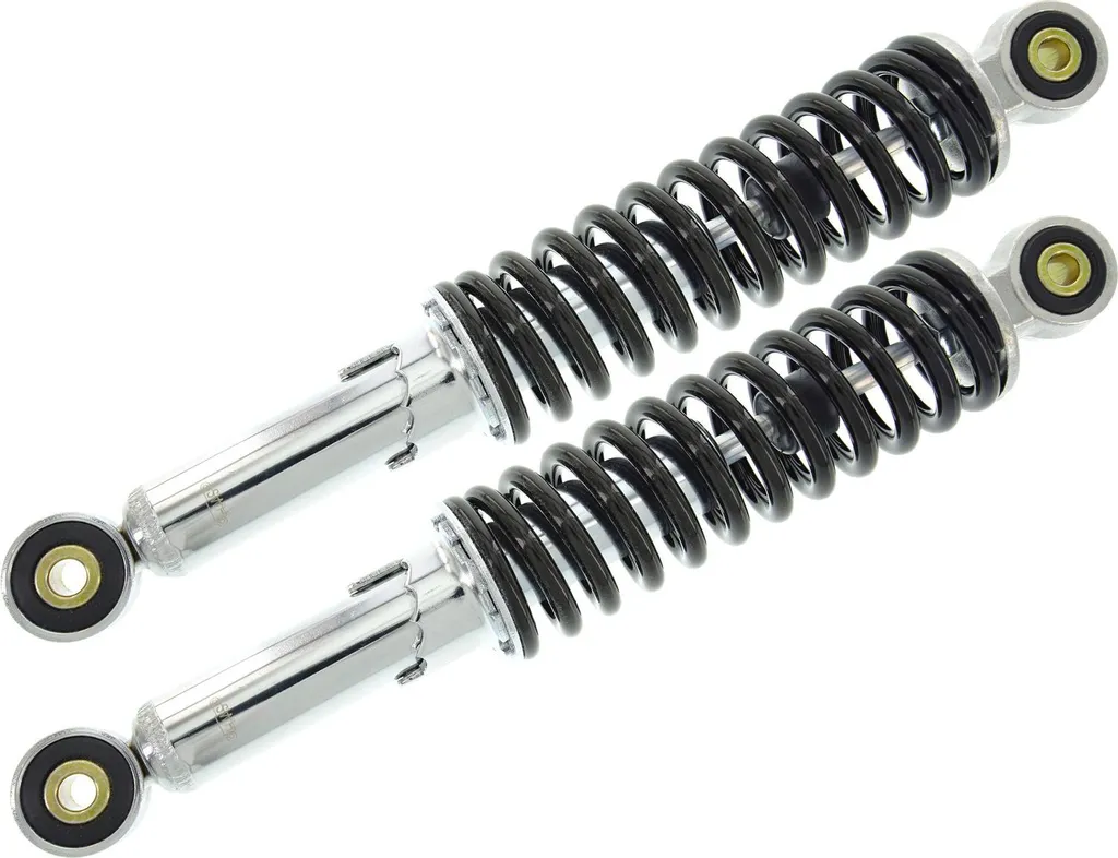 Suspension de moto 280 mm réglable pour un meilleur confort de conduite
