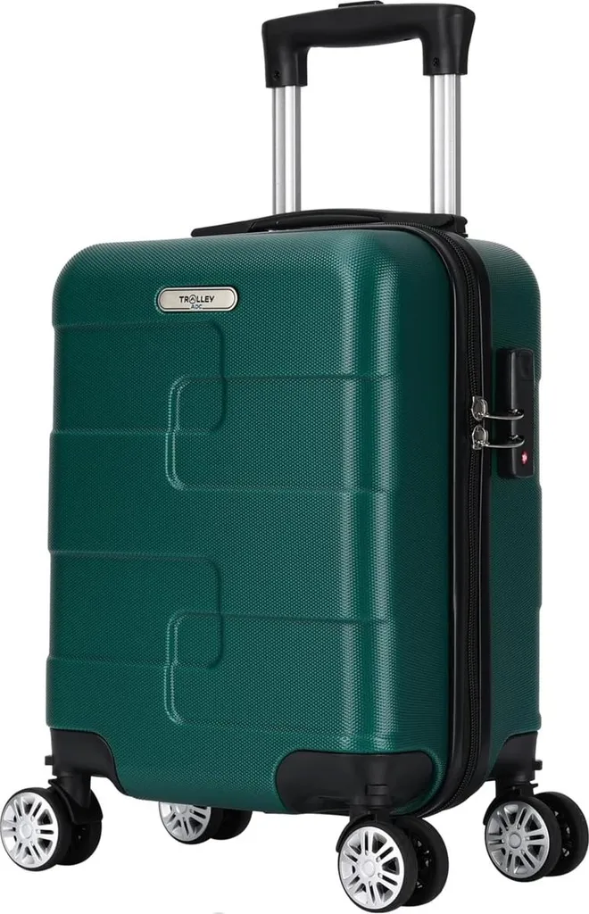 Valise cabine verte Adc VAL-721 - Finis les bagages lourds et fragiles