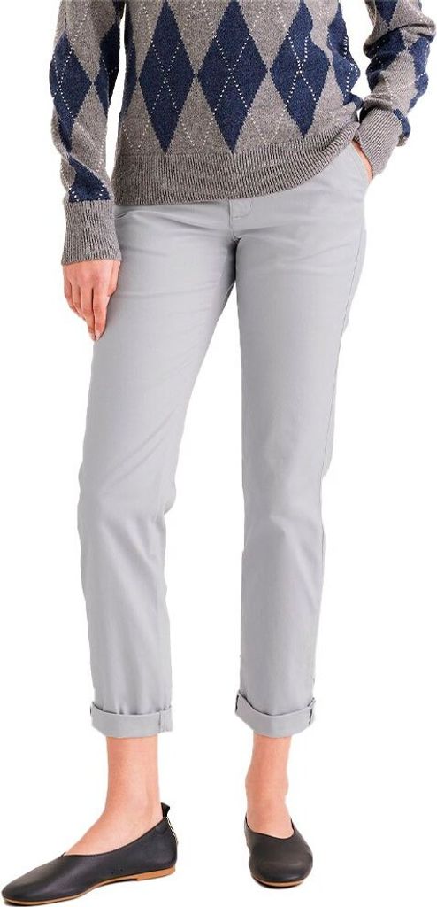 Dockers Weekend Slim Ankle Chinohose Grau 28 / L Frau Grau 28