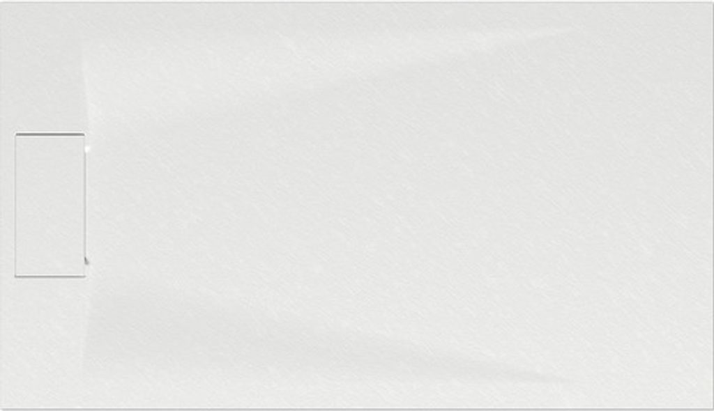 Duschwanne BREUER Lite Line 90 x 80 x 2,6 cm weiß matt strukturiert 1939011000015