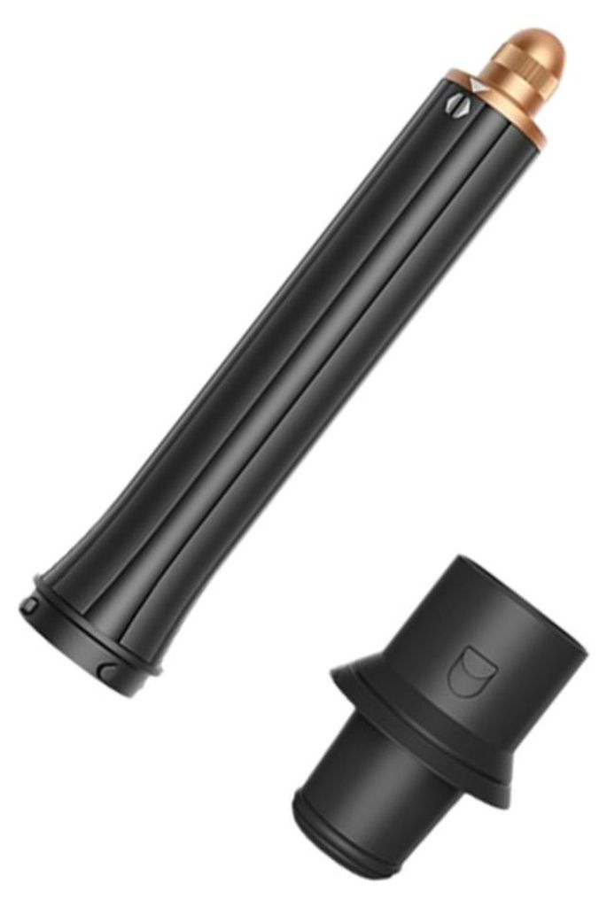 INF 30mm Lockenaufsatz und Adapter ABS, bidirektional, für Dyson, 2-teilig Gold