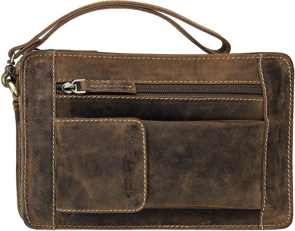 Sacoche homme cuir robuste Greenburry : fini les poches déformées !