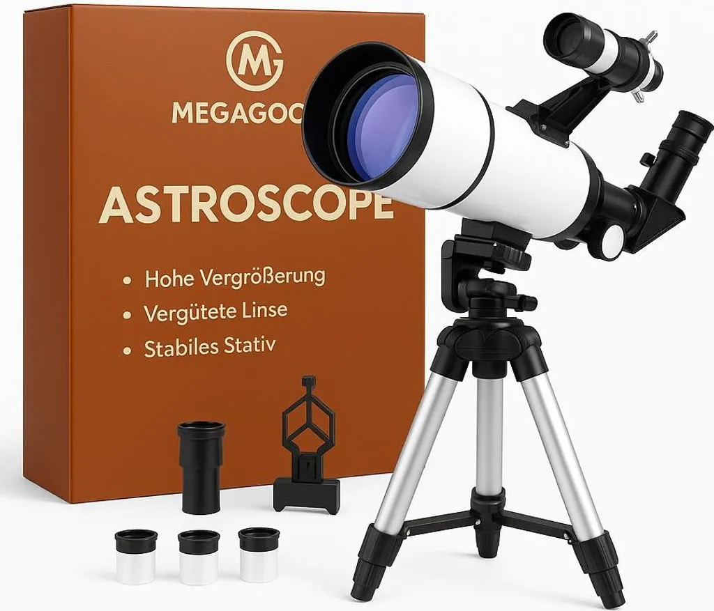 Télescope astronomique HD 333X : fini les images floues de la lune