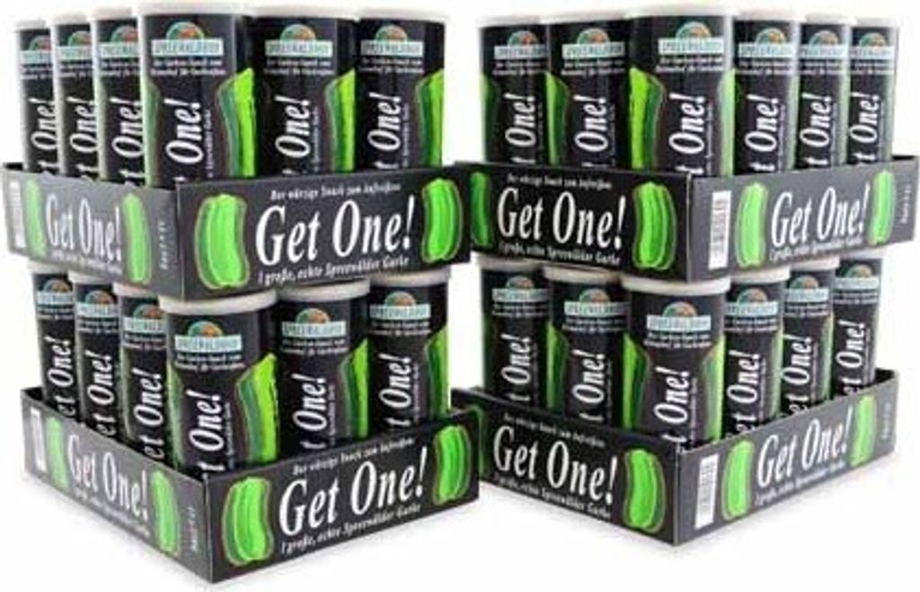 Gurken Snack Get One - Die Gewürzgurke aus der Dose (48 x 1 Produktbild 