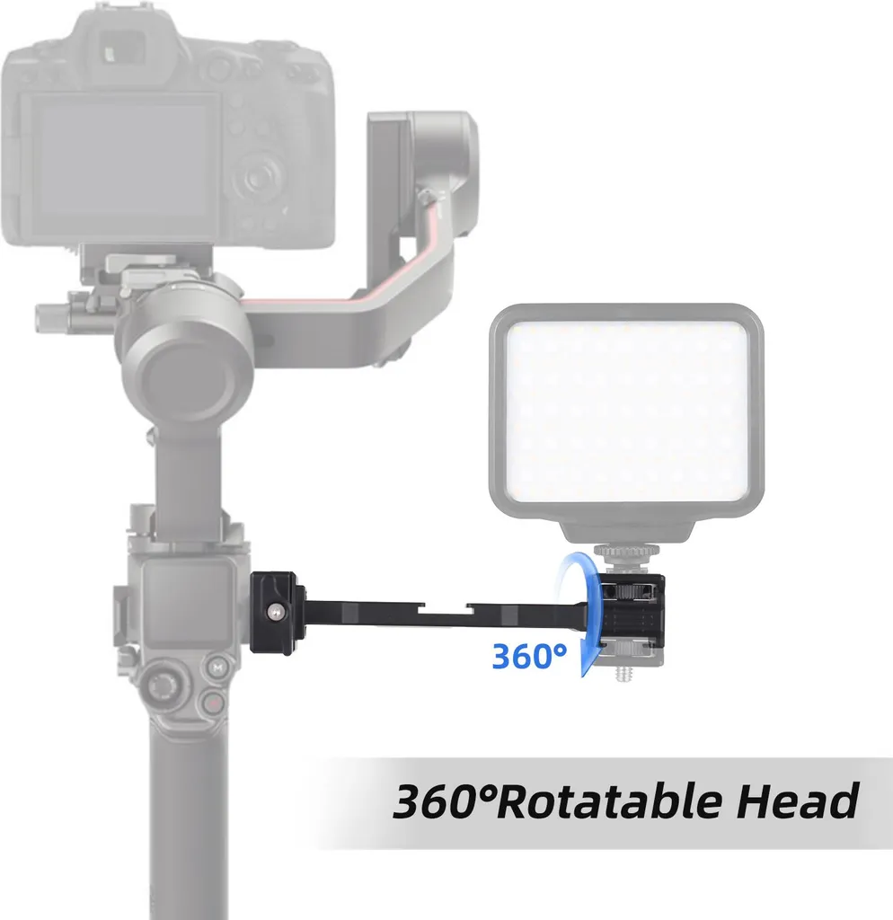 Barre d'extension Gimbal en alliage pour DJI RS3 Pro et Ronin S3