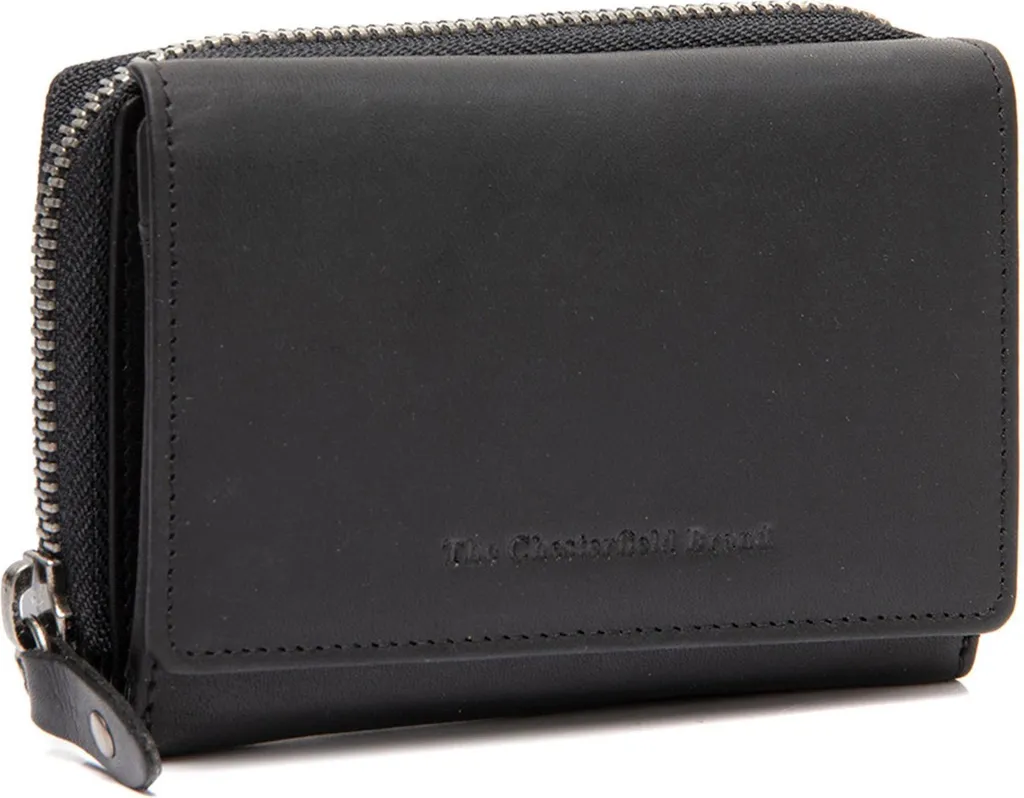Sorraia Black Wallet - Chesterfield Brand - Pelle Naturale & RFID