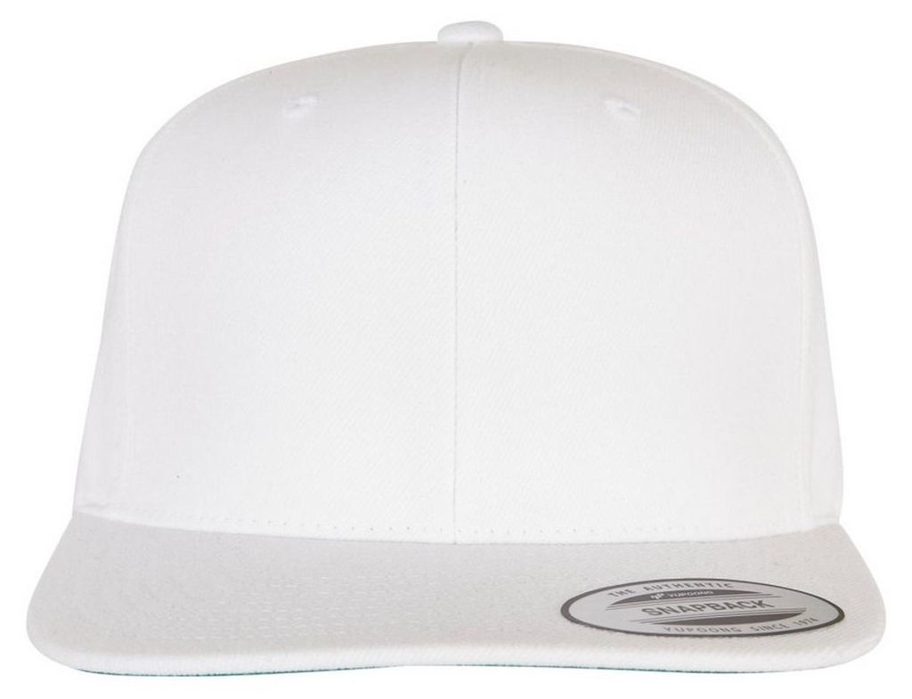 Flexfit - "Classic" Snapback Mütze TN1347 (Einheitsgröße) (Weiß)