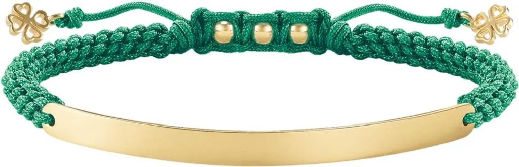 THOMAS SABO Collana Tartaruga Verde: Ciondolo In Argento Sterling 925, KE2216-007-6, Regalo Donna