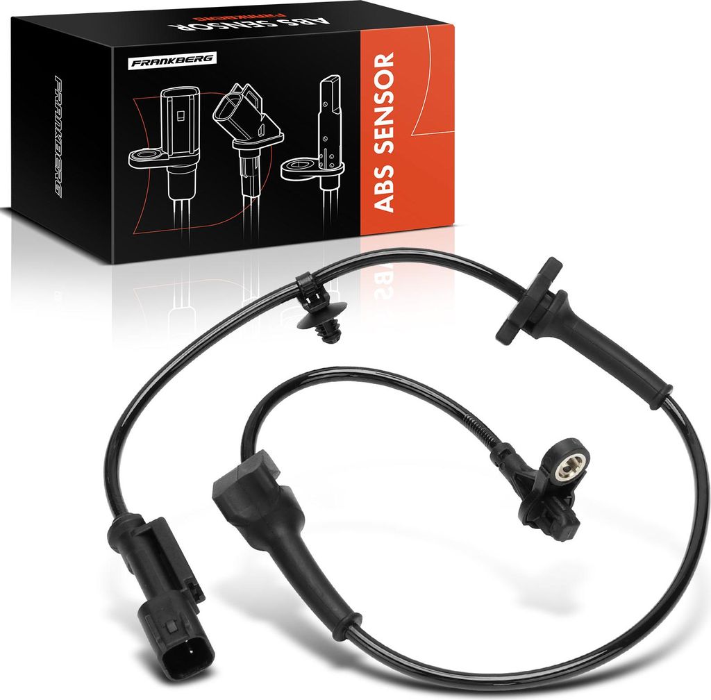 Frankberg 1x ABS Sensor Hinterachse rechts für Ford Fiesta VII HF HJ Fiesta VII Van 1.0L 1.1L 1.5L Bj ab 2017