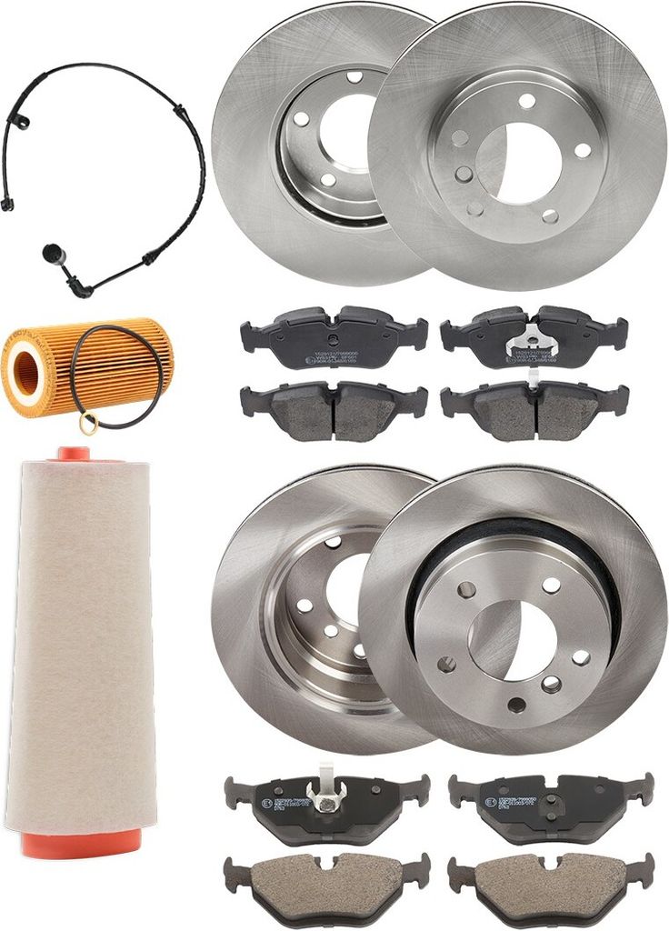 RIDEX Inspektionspaket Filterset für BMW 3 Limousine (E46) 3 Touring (E46)