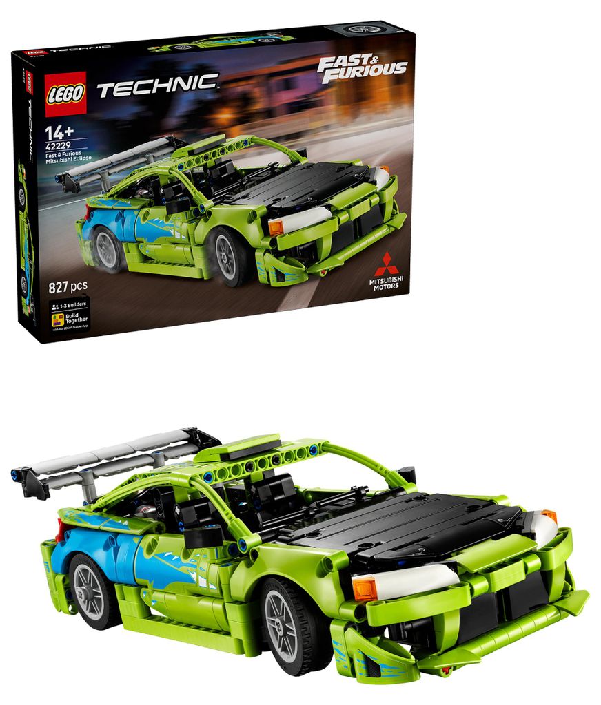 LEGO® Technic 42229, auto Mitsubishi Eclipse, serie Fast & Immagine del prodotto 