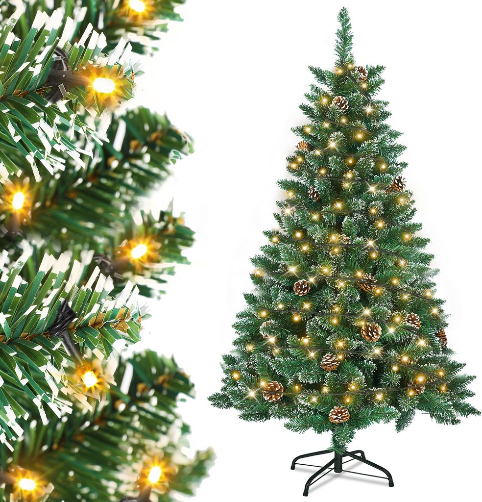 UISEBRT Kunstkerstboom met verlichting, 150 cm. LED Productafbeelding 
