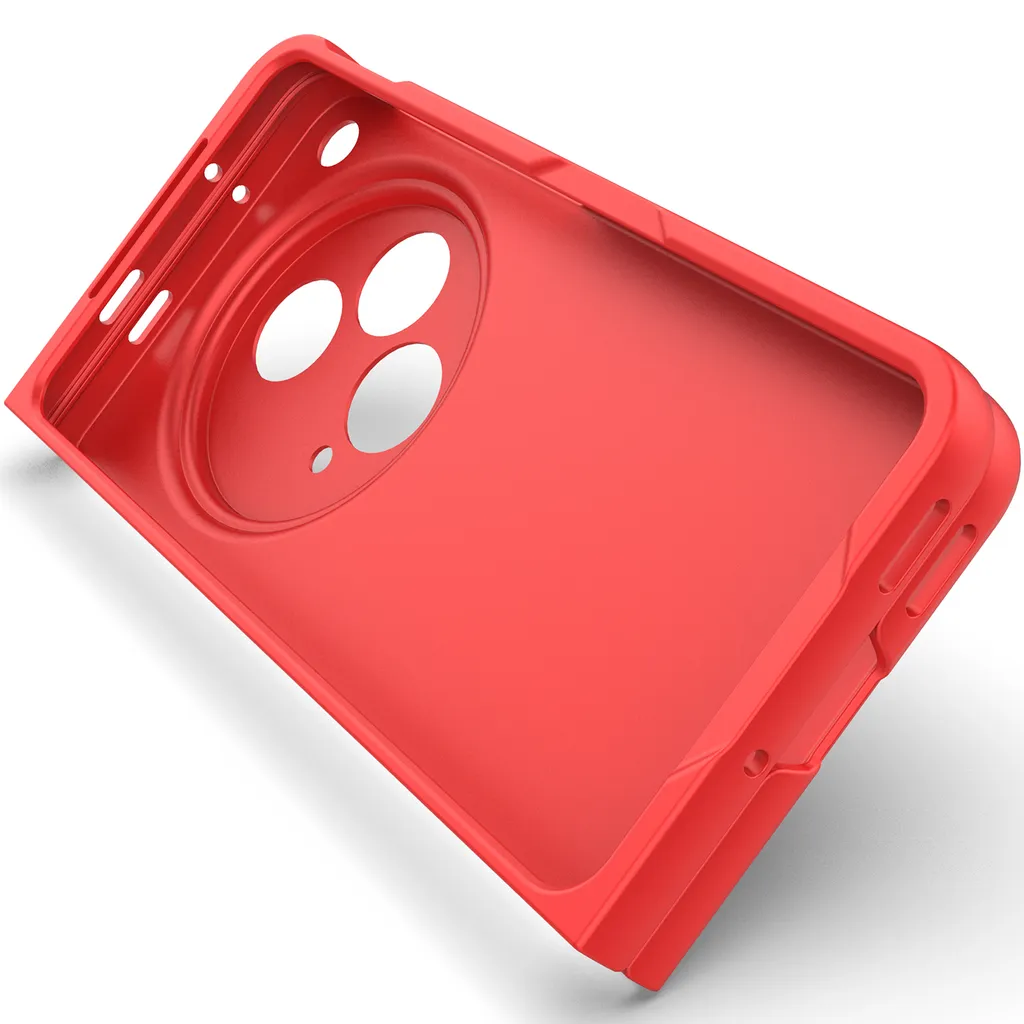MaiJin Custodia per OnePlus 8T (6,55 Pollici) Morbido TPU Cover Cristallo di rocca Trasparente Anti Scivolo Protezione Posteriore Cover