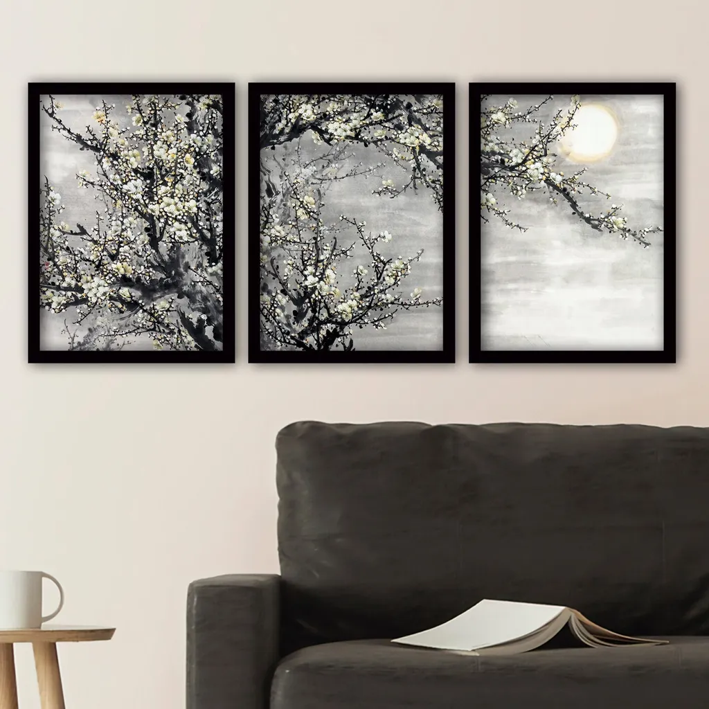 Toile murale Wallity en bois MDF de 2 cm d'épaisseur et colorée