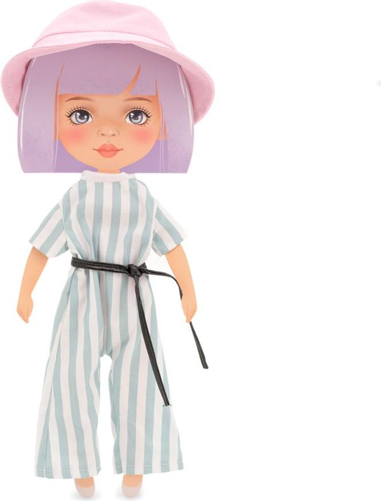 Kleidung für die Sweet Sister Puppe – Gestreifter Overall
