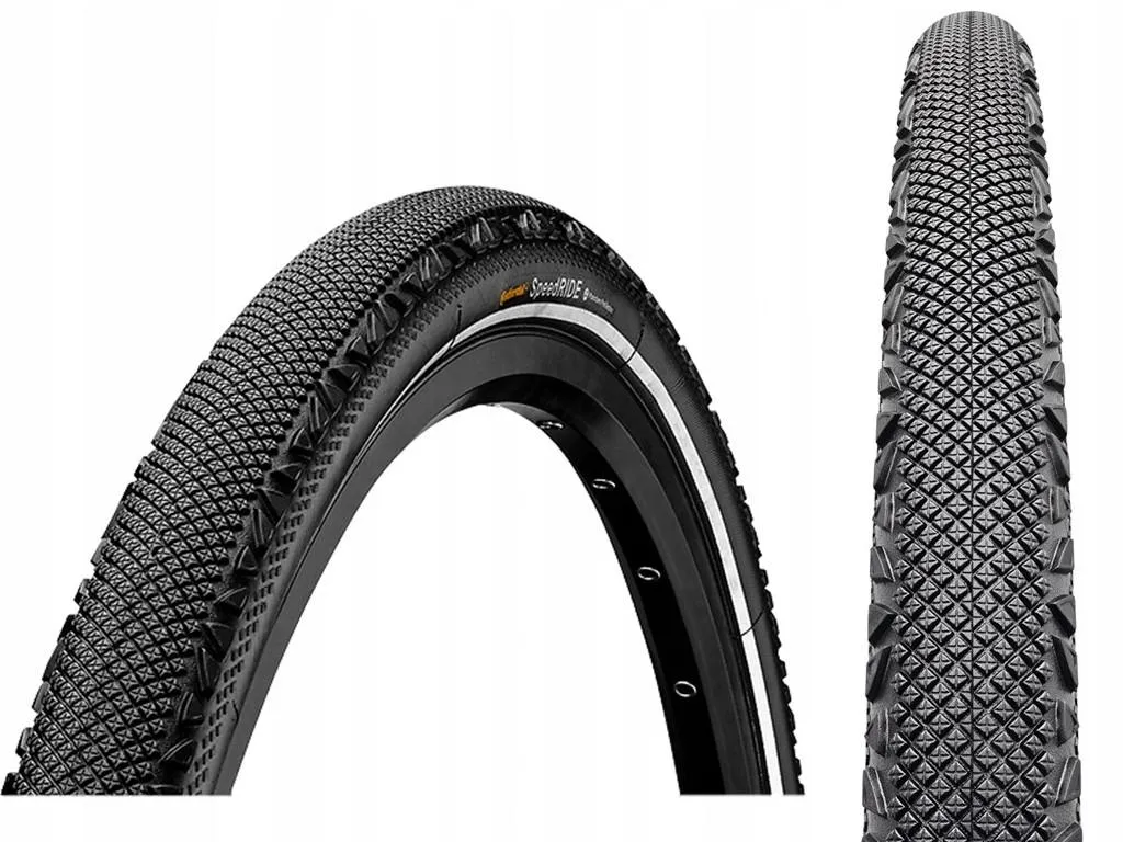 Pneu Continental Speed Ride 700x42c avec bandes réfléchissantes Reflex