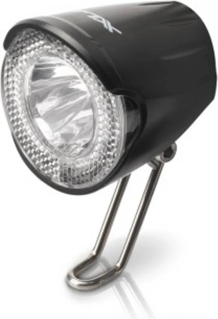 Éclairage avant LED pour vélo XLC avec feu de position et réflecteur