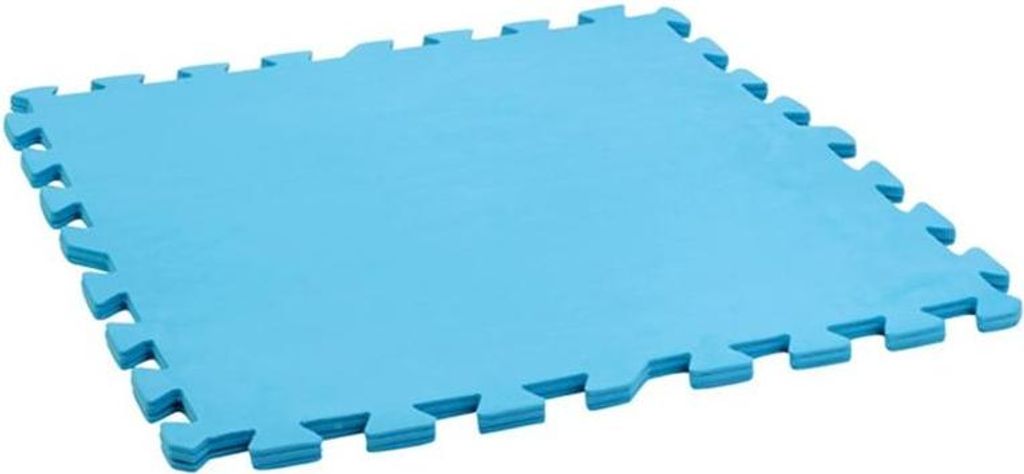 Unterlage EVA MT504, 500x500x4 mm, blau, Packung 9 Stk., Produktbild 