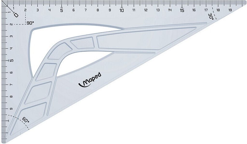 Maped 147526 Triangle 60° Triangle plastique 1 pièce(s) Image du produit 