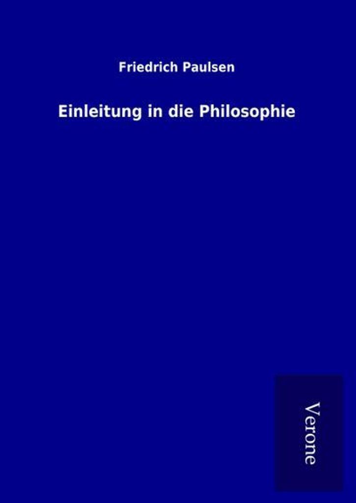Einleitung in die Philosophie