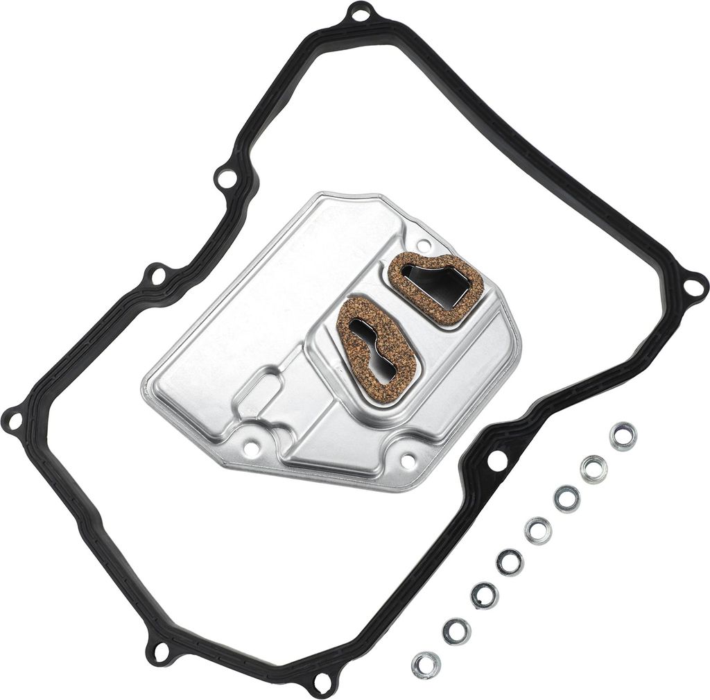 Nr. 24347551087 Getriebefilter-Dichtungssatz für Mini Cooper 2002-2008 Langlebiger Silberton-Motor Automatischer Getriebefiltersatz Metallkorken 1Set