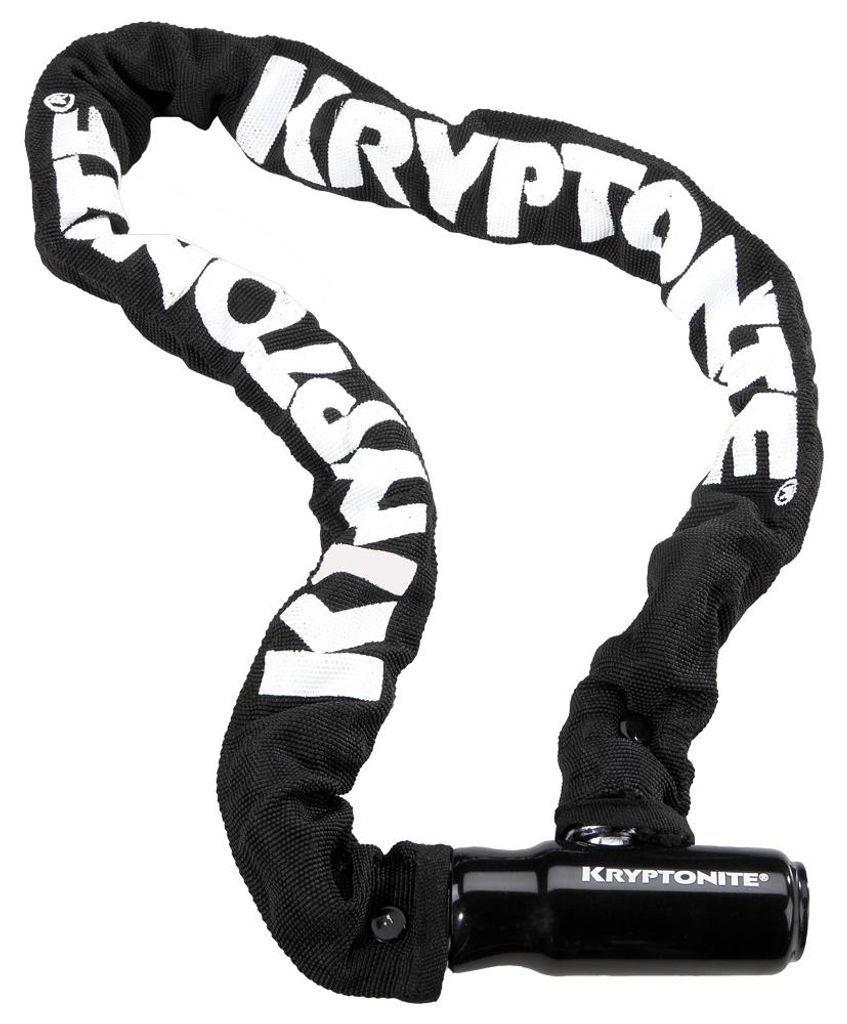 Kryptonite Keeper 785, Kettenschloss, Schwarz, Weiß, Stahl, Produktbild 