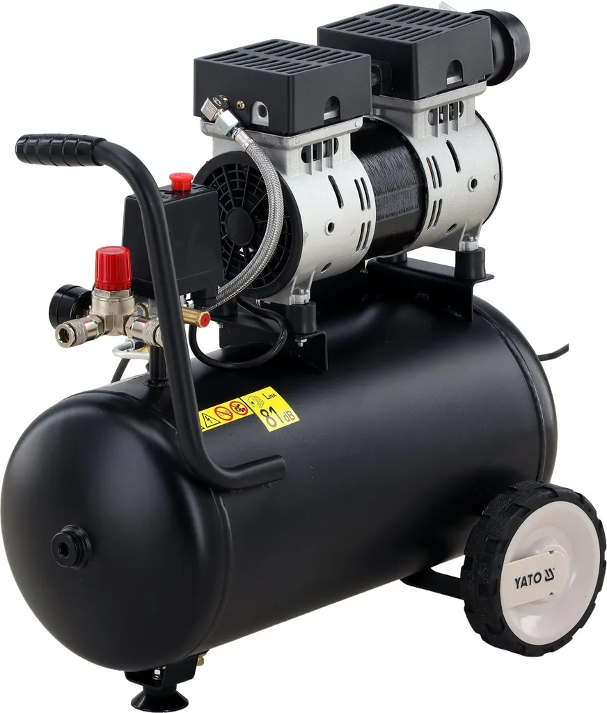 Compresseur sans huile 24 l : Performance silencieuse et compacte