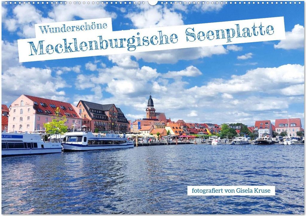 Wunderschöne Mecklenburgische Seenplatte (Wandkalender 2026 DIN A2 quer), CALVENDO Monatskalender