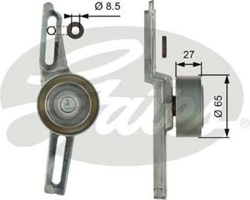 Galet Tendeur de Courroie d'Accessoires pour Peugeot 205, 306 et 309