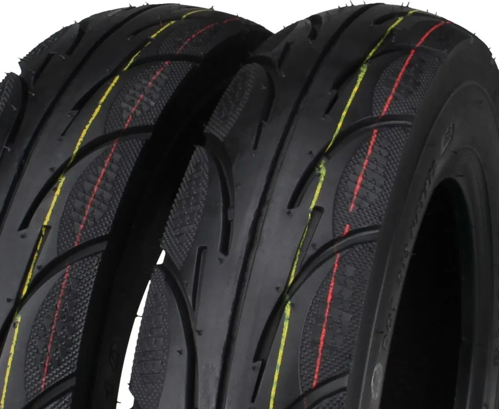 2x Pneus Citomerx S009 3.50-10 51J TL pour Scooter et Cyclomoteur