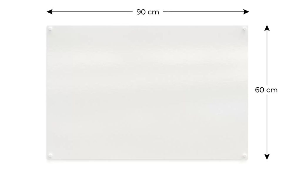 Trocken abwischbare Magnetplatte, 60x30 cm Produktbild 6