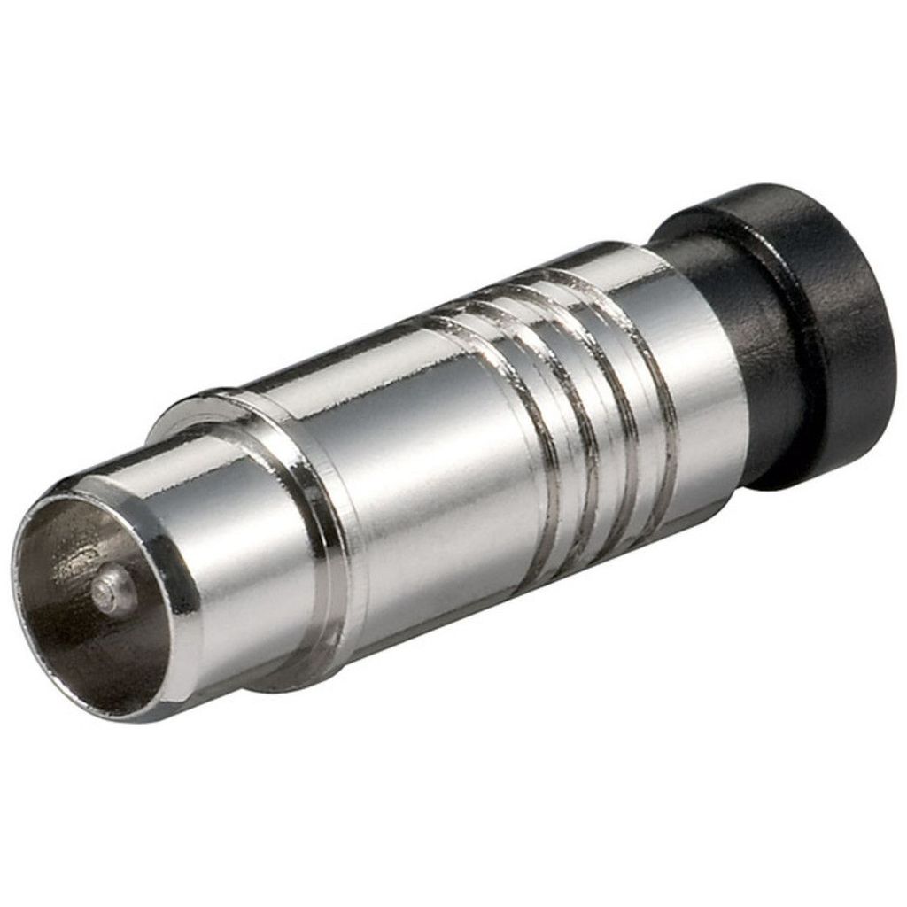 goobay spina di compressione coassiale in metallo (sfuso) Immagine del prodotto 