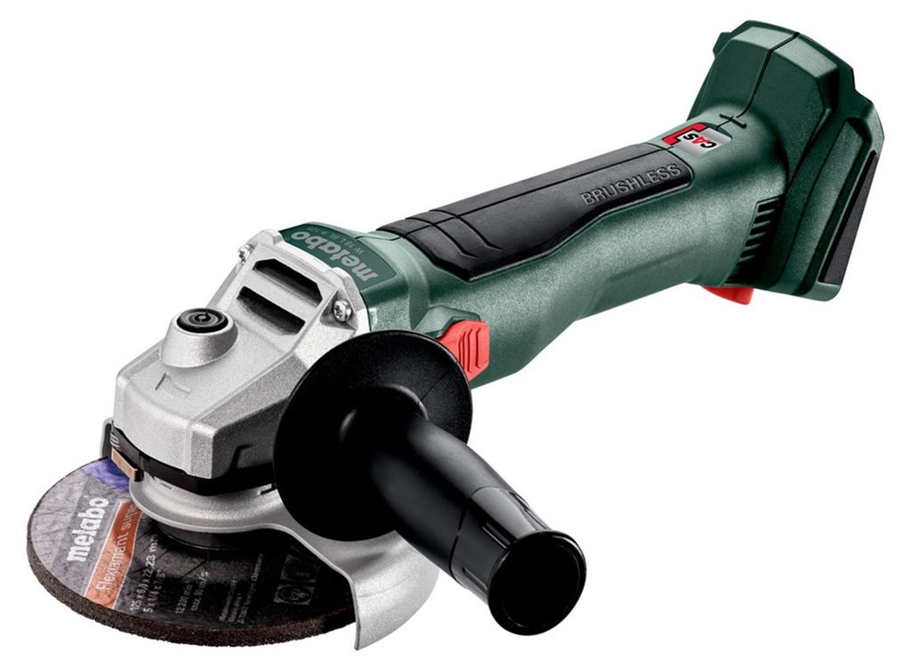Metabo Akku-Winkelschleifer W 18 L BL 9-125, Karton