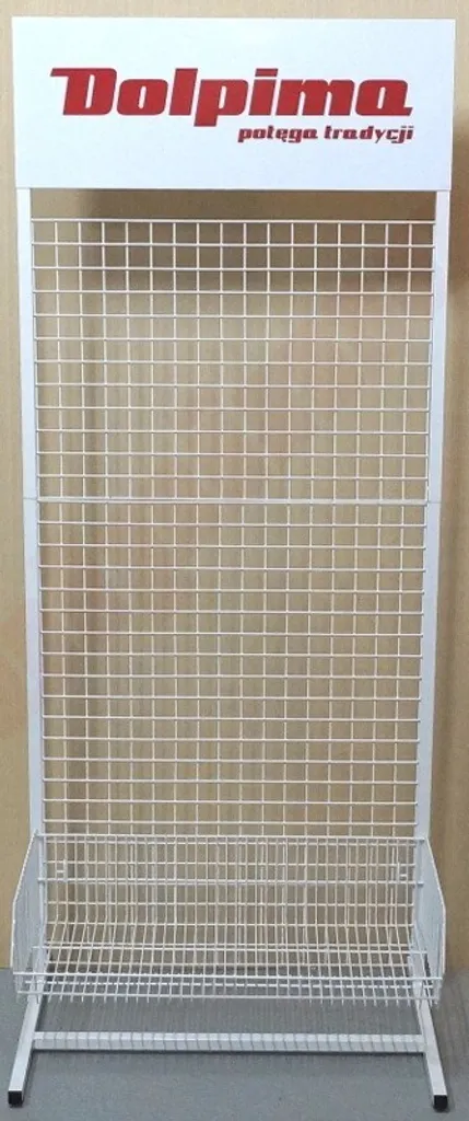Étagère d'exposition haute Dolpima 192x80x56 cm avec finitions durables