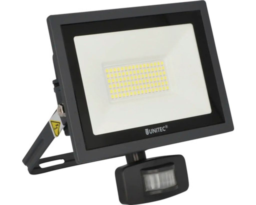 LED Außen Strahler/Spot/Fluter UNITEC IP 44 (fremdkörper- und spritzwassergeschützt) 50 W anthrazit HxBxT 275x120x255 mm