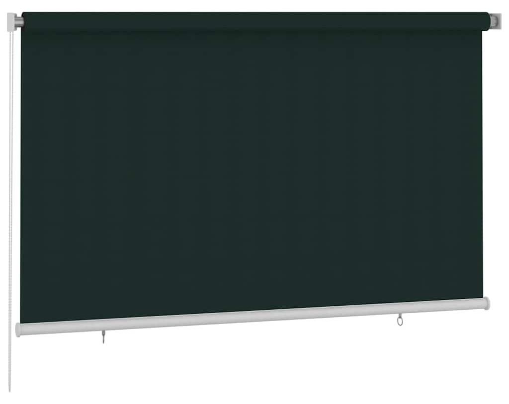 vidaXL Store extérieur 240x140 cm vert foncé HDPE Image du produit 