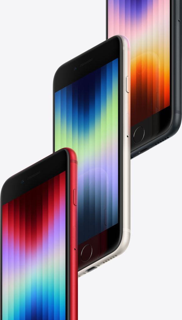 Apple iPhone SE 2022 128GB Starlight Produktbild 10