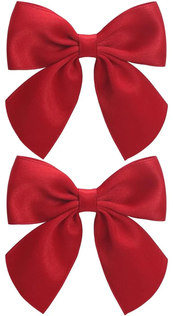 Accessoires cheveux : barrettes rouges pour mariages et cérémonies spéciales