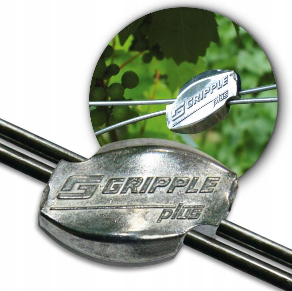 Gripple Verbindungselement - Silber - 0,25 Kg - Tragfähigkeit 400 Kg - Drahtbereich 2 - 3,25 Mm