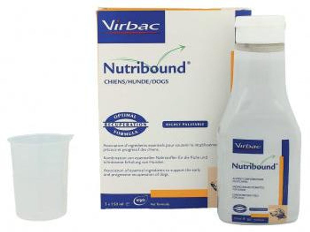 Nutribound Hund 3 x 150 ml von virbac Aufbaunahrung Produktbild 