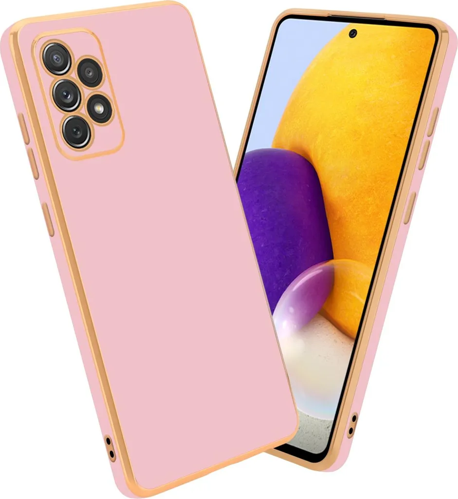 Cover Samsung A52 / A52s Cadorabo Rosa - Silicone Antiurto TPU