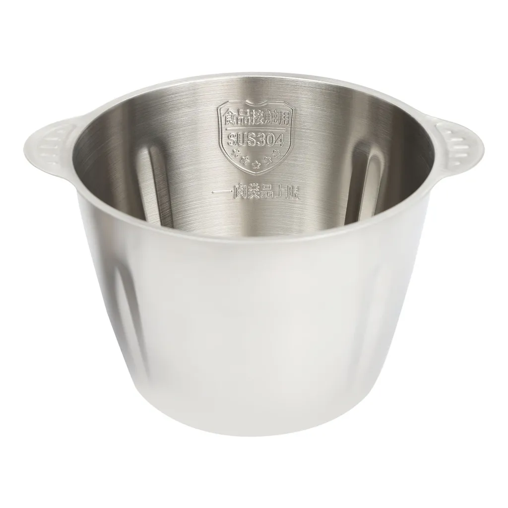 Hachoir de cuisine pour préparations de repas et mixage de légumes inox