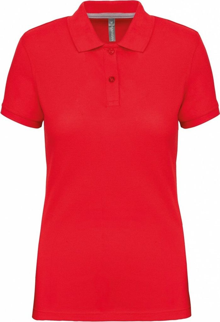 WK. Designed To Work - Poloshirt Antibakteriell für Damen PC6662 (42 DE) (Rot)