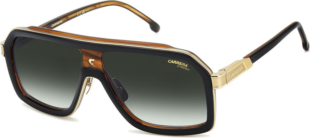 Carrera CA 1053/S/TI Black horn 60/12/145 Herren Sonnenbrillen