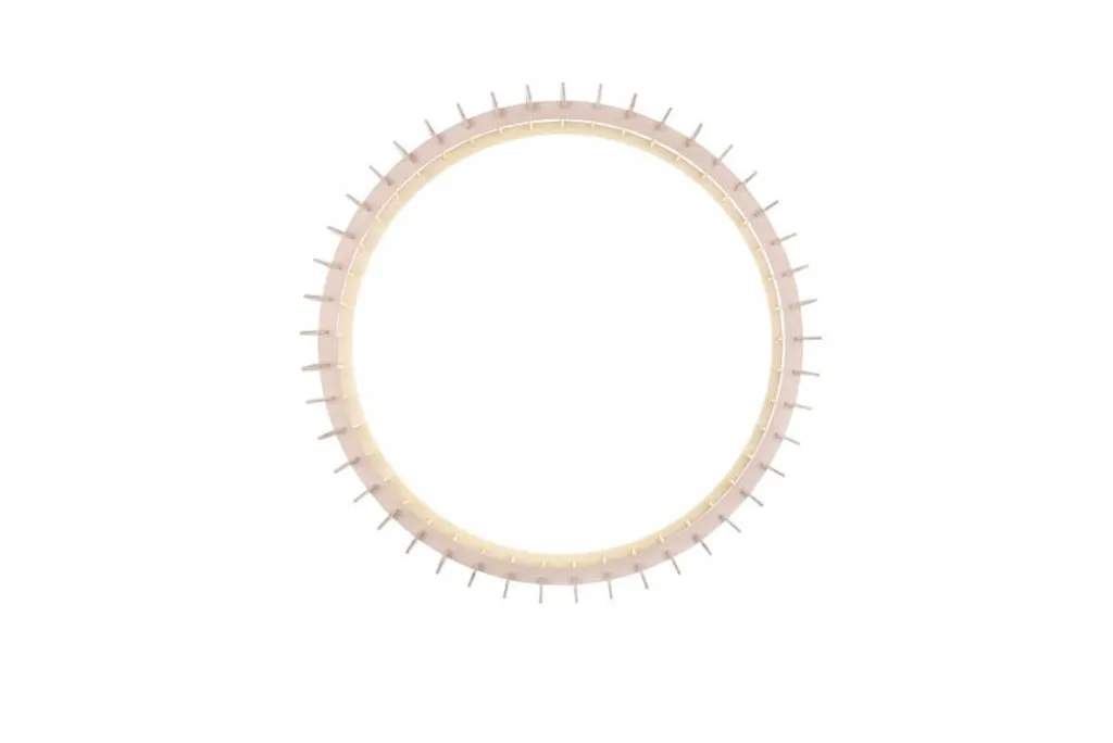 Plafonnier moderne à LED intégrées MONTE brun pour éclairage de salon - 19