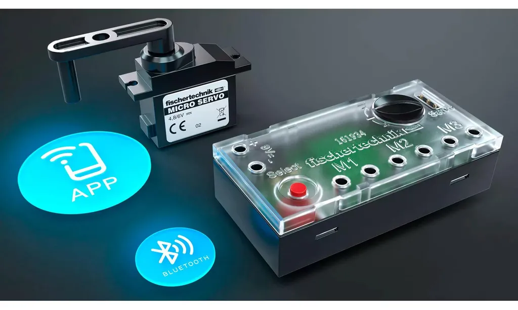 Fischertechnik Plus Control Set 563931 Kit de Commande Bluetooth dès 7 Ans