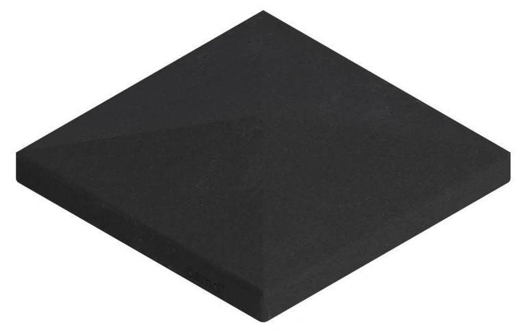 OSMO Anthrazit 90x90 mm Pfostenkappe Aluminium, Typ B C, konstruktiver Holzschutz gegen Feuchtigkeit, einfache Montage, edles Erscheinungsbild, lan...