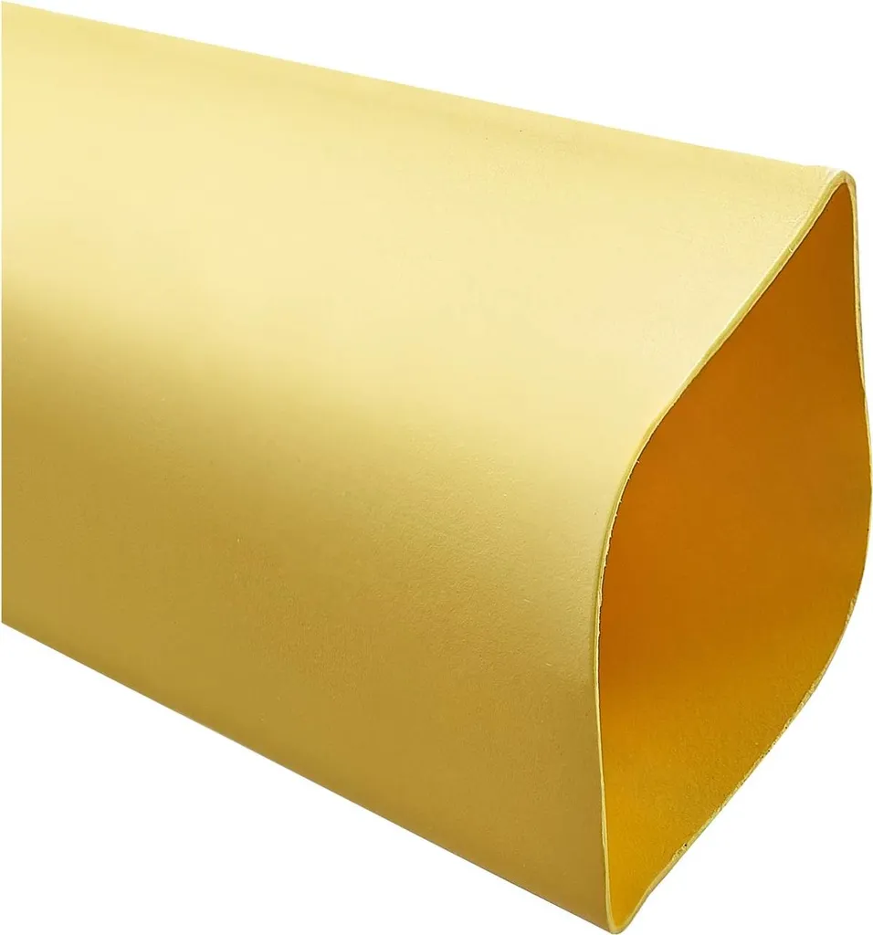 Tubo Termorestringente Giallo STEX24 76.2mm - 15m Rotolo Professionale