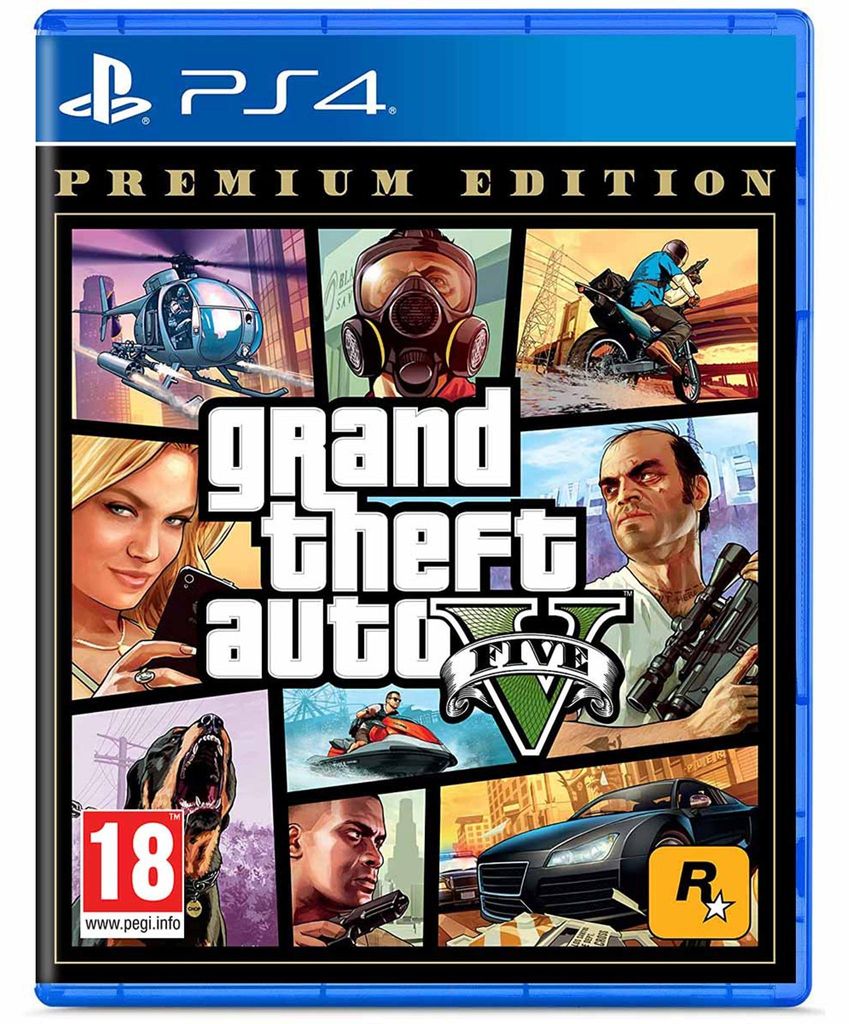 PS4 Grand Theft Auto V Premium Edition Produktbild 